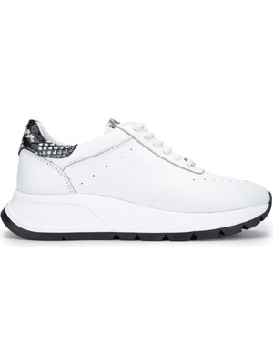 Tamer Tanca Kadın Hakiki Deri Beyaz Sneakers & Spor Ayakkabı 231 422 Bn Ayk Y24 Beyaz Fltr