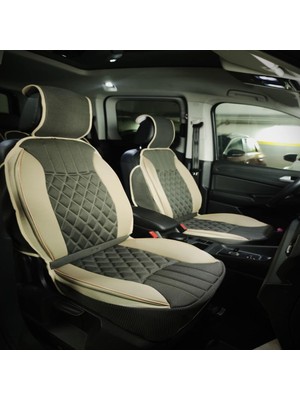 Space 5'li Oto Koltuk Minderi, Togg Araçlara Uyumlu Özel Tasarım Minder Premium