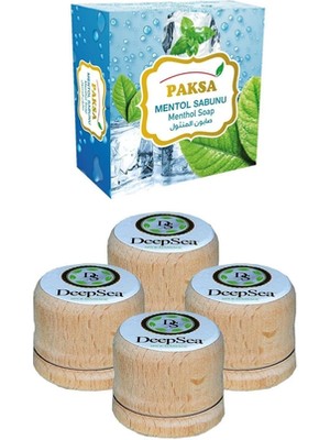 Deepsea Mentol Taşı 7 Gr (4 Adet) + Doğal Mentol Sabunu