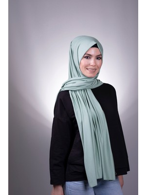 Hürrem Bone Çağla Düz Klasik Şal Viskon Kumaş Likralı Penye 202101_32