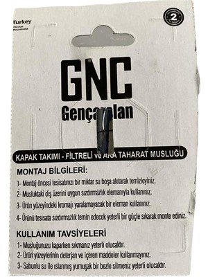 Gnc Pirinç Çubuklu Ara Taharet Musluğu