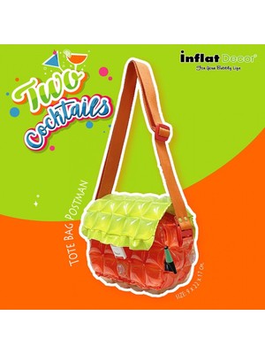 Inflat Decor Inflatdecormessenger Bag Omuz Çantası Two Cocktail