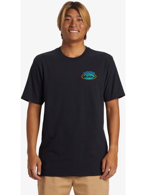 Quiksilver Stay Peaceful Moe Erkek Siyah Tshirt AQYZT09541-10010