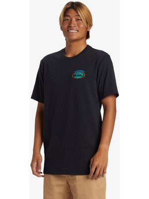 Quiksilver Stay Peaceful Moe Erkek Siyah Tshirt AQYZT09541-10010