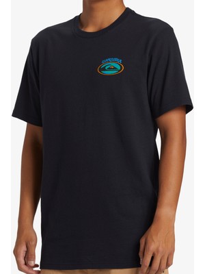 Quiksilver Stay Peaceful Moe Erkek Siyah Tshirt AQYZT09541-10010