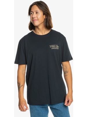 Quiksilver Shadow Knock Erkek Siyah Tişört