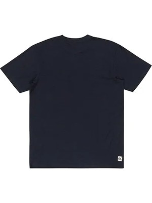 Quiksilver Slub Roundneck Erkek Lacivert Tshirt EQYKT04337-BYJ0