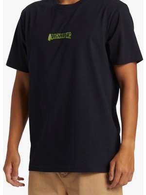 Quiksilver Island Sunrıse Moe Erkek Siyah Tshirt AQYZT09543-10010