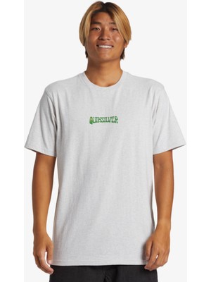 Quiksilver Island Sunrıse Moe Erkek Beyaz Tshirt AQYZT09543-SCVW