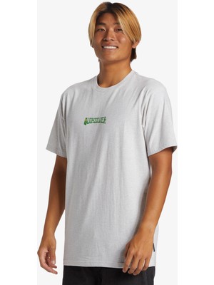 Quiksilver Island Sunrıse Moe Erkek Beyaz Tshirt AQYZT09543-SCVW