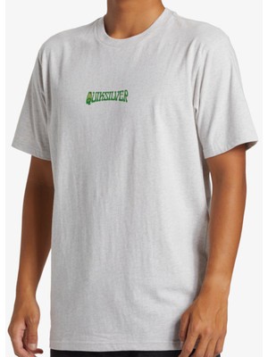 Quiksilver Island Sunrıse Moe Erkek Beyaz Tshirt AQYZT09543-SCVW