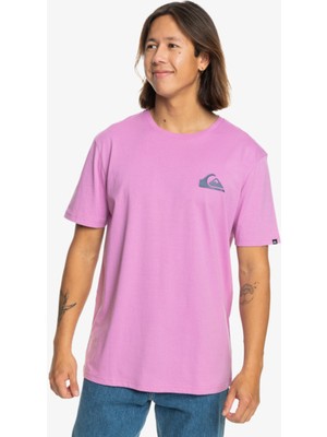 Quiksilver Mw Mını Logo Ss Erkek Mor Tshirt EQYZT07657-PMP0