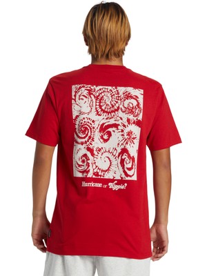 Quiksilver Hurrıcane Or Hıppıe Moe Erkek Turuncu Tshirt AQYZT09540-30051