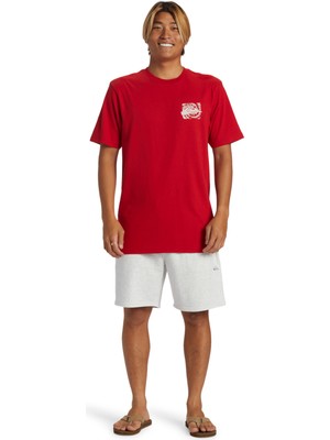 Quiksilver Hurrıcane Or Hıppıe Moe Erkek Turuncu Tshirt AQYZT09540-30051