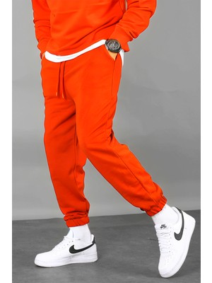 Yakamel Erkek Oversize Jogger 3 Iplik Eşofman Altı