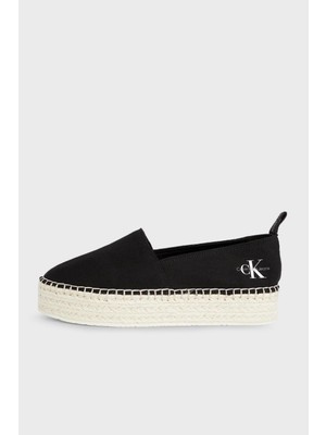 Calvin Klein Platform Espadril Ayakkabı YW0YW01378BEH Kadın Espadril YW0YW01378 Beh