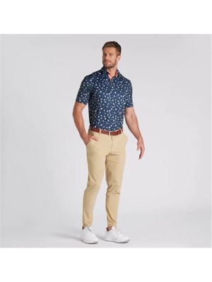 Puma Cloudspun Floral Polo Tshirt / Erkek Çiçek Baskılı Golf Tshirt
