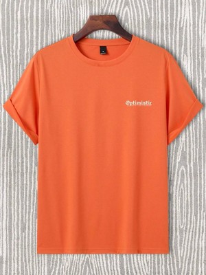 Fabberje Optimistic Sırt Baskılı Oversize Erkek T-Shirt