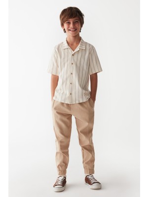 Nk Kids Erkek Çocuk Border Gömlek 46332