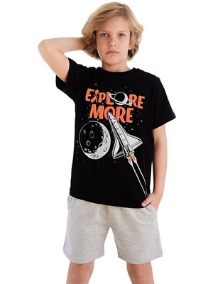 Mshb&G Explore Erkek Çocuk T-Shirt Şort Takım