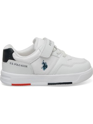 U.S. Polo Assn. Davıd Jr 4fx Beyaz Erkek Çocuk Sneaker