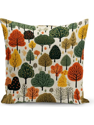 Bertille Home Klasik Serisi Çift Tarafı Dijital Baskılı Kırlent Kılıfı (Classic Cushion Cover)