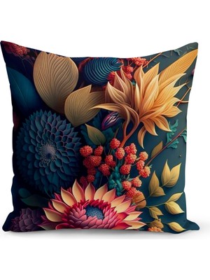Bertille Home Klasik Serisi Çift Tarafı Dijital Baskılı Kırlent Kılıfı (Classic Cushion Cover)