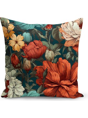 Bertille Home Klasik Serisi Çift Tarafı Dijital Baskılı Kırlent Kılıfı (Classic Cushion Cover)