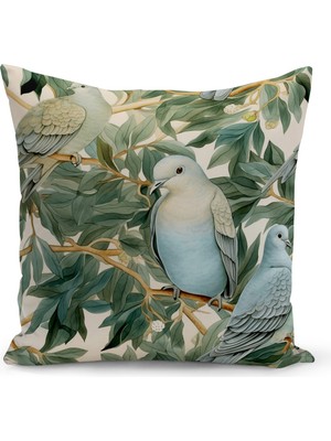 Bertille Home Klasik Serisi Çift Tarafı Dijital Baskılı Kırlent Kılıfı (Classic Cushion Cover)