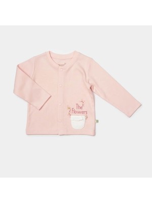 Andywawa Bibaby Biorganic The Flowers Pijama Takımı 59764 Ekru Pembe