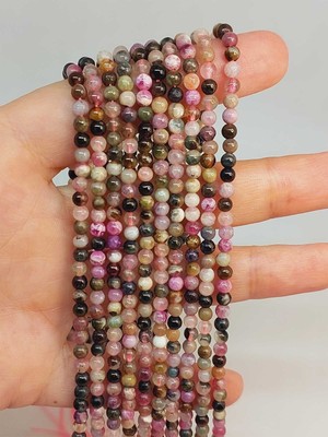 Yaşam Tohumu Turmalin Taşı Dizi 3.5mm (49228)