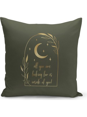 Bertille Home Minimalist  Serisi Çift Tarafı Dijital Baskılı Kırlent Kılıfı (Minimalist Cushion Cover)