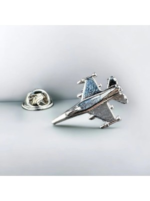 Herşey Nota Gümüş Solotürk Yaka Rozeti 1 Adet