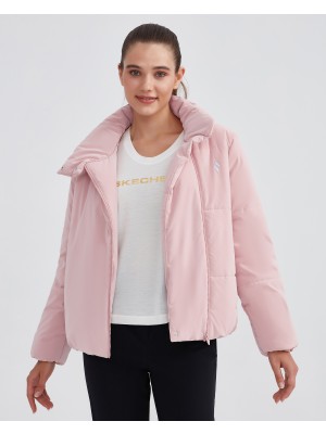 Skechers W Outerwear Padded Jacket Kadın Pembe Mont S232044-590