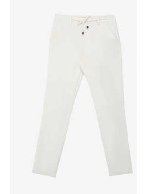 Fabrika Kırık Beyaz Erkek Basic Chino Pantolon F4SM-PNT 0294