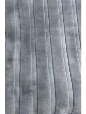 Apricitas Home Cool Grey Premium Çift Kişilik 600 Gsm Battaniye 200*220 cm