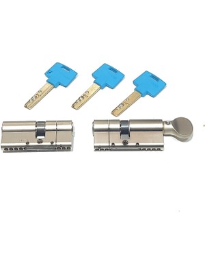 Mul-T-Lock MTL600 Interactive Yüksek Güvenli Tuzaklı Çelik Takviyeli Ikiz Barel Seti 69 mm
