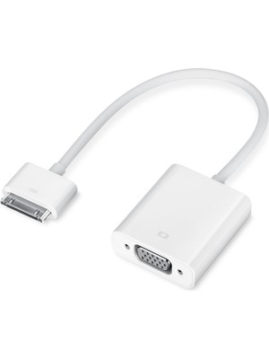 Apple 30 Pin VGA Adaptörü Dönüştürücü A1368 Orjinal Teşhir Ürün