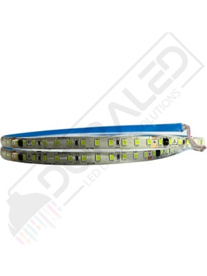 Dora Led 220 Volt Dim Edilebilir Şerit Led 10 Cm De Kesilebilir M/120 Led Yeşil 5M İP65