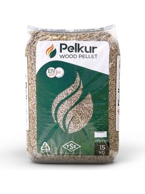 Pelkur 15 Kg Doğal Pelet Yakıtı Ø6 mm Çapında Çevreci ve Ekonomik Isıtma Çözümü