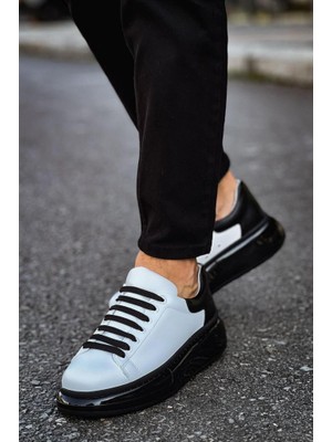 Bpm CH295 Cst Sollıevo Erkek Ayakkabı Beyaz/sıyah