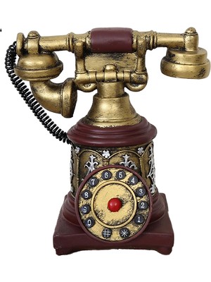 Muchen Amerikan Reçine Süsleri, Yaratıcı Telefon Modelleri, Retro Kameralar, Ev Mağazası Dekorasyonları, Kumbara (Yurt Dışından)