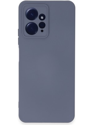 Kılıfmania Xiaomi Redmi Note 12 4g Kapak Içi Kadife Kamera Korumalı Lansman Silikon Kılıf - Petrol Mavisi