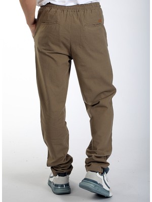 Lee Cooper Normal Bel Regular Fit Deve Tüyü Erkek Chino Pantolon 242 Lcm 221004 New Beach Camel