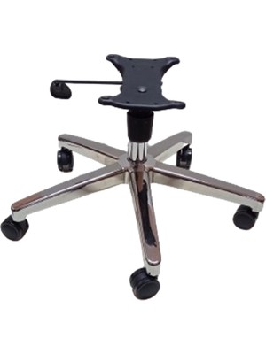 Kamusal Market Oyuncu Koltuğu Yıldız Ayağı Çap 70 Büyük Tekerli Tek Kol Mekanizmalı