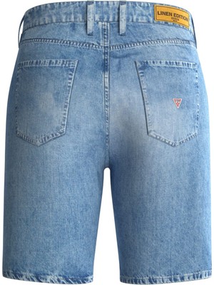 Guess Normal Mavi Erkek Denim Şort M4GD27D5AY2EXPE_RODEO Short - Eco C