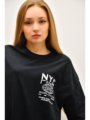 Nyc Baskı T-Shirt