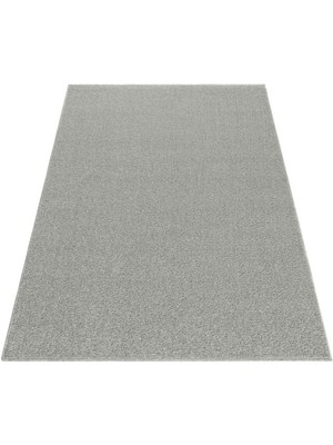 Carpettex Yumuşak Kısa Havlı Modern Halı Düz Krem Renkli Halı