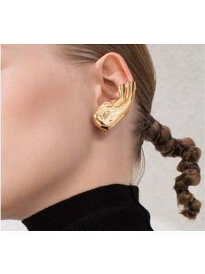 Yengec Tokaa Gold Knight Earcuff