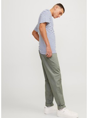 Jack & Jones Normal Bel Havuç Haki Erkek Chino Pantolon Jpstace Jjsummer Chıno